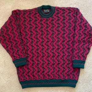 Men’s 100% wool thick sweater